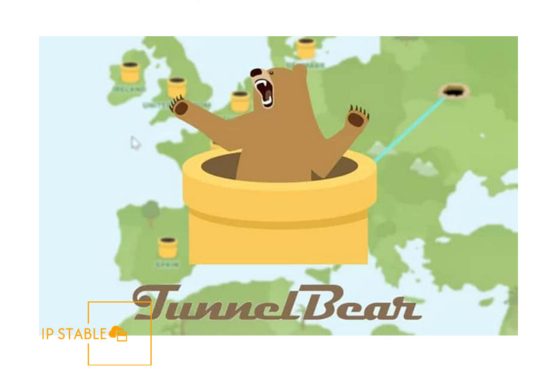 دانلود فیلتر شکن رایگان خرس TunnelBear VPN برای گوشی سامسونگ و هواوی